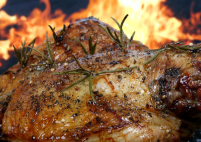 Barbecued Poultry